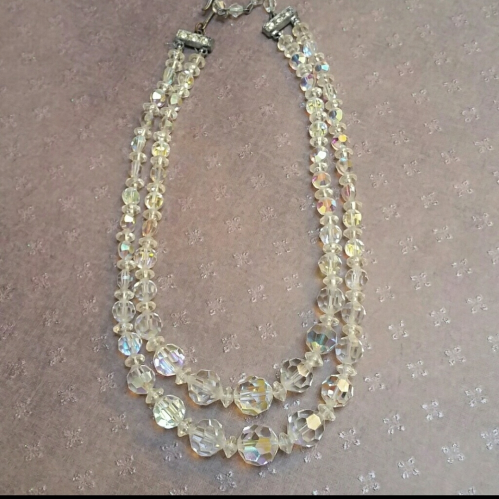 Vintage Crystal Necklace